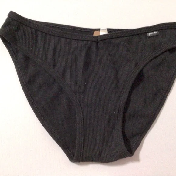 VS PINK~Ribbed Cotton Bikini Panties~6 Panties~NWT - Picture 8 of 9